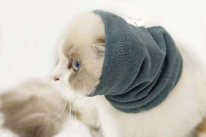 Faixa de Ouvido para Gatos em Tecido Mesh Elástico FDANDADE Green (S)