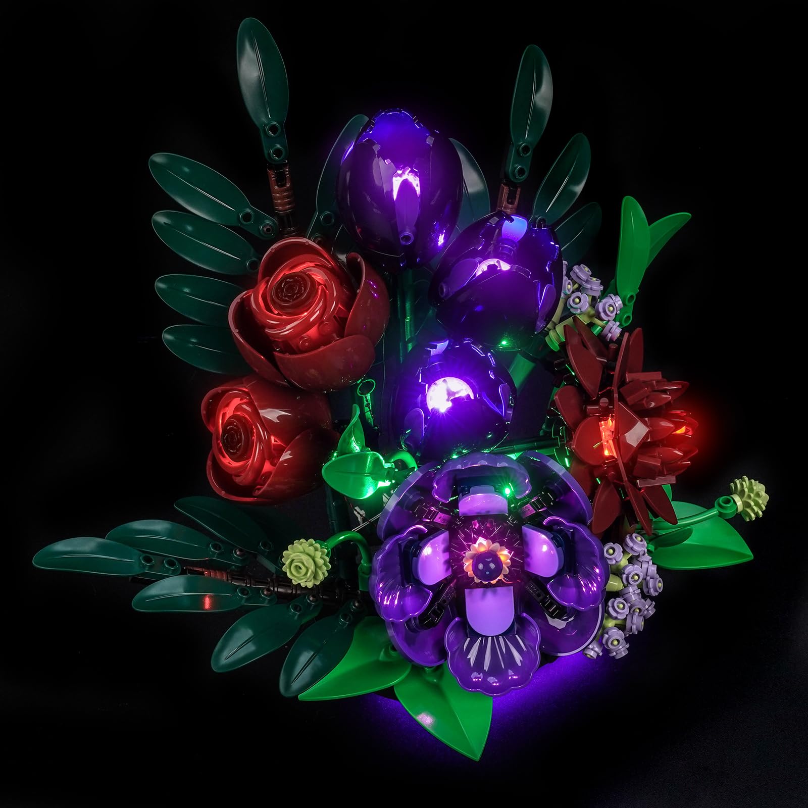 Led Licht Set kompatibel mit Lego 11513 Dunkles Blumengesteck