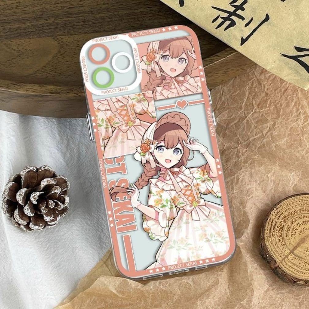 Amazon.co.jp: プロセカ スマホケース アイフォンケース 桃井愛莉 草薙