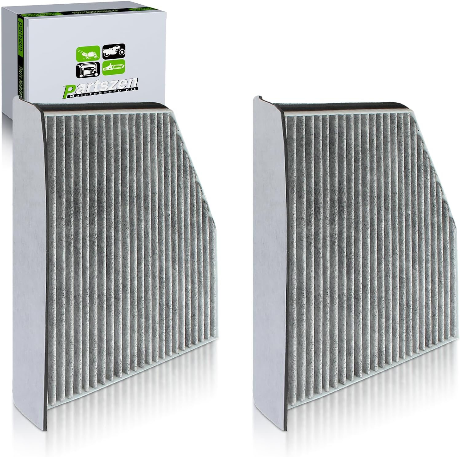CF10373 Cabin Air Filter 2 pcs Fit for Volkswagen Beetle CC Eos Golf GTI Jetta Passat R32 Rabbit Tiguan for Audi A3 Q3 TT # CF1126 CF3201 CAF1800C