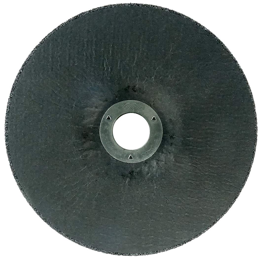 Weiler 56280 6" X 1/4" Wolverine Type 27 Grinding Wheel, A24R, 7/8" A.H.