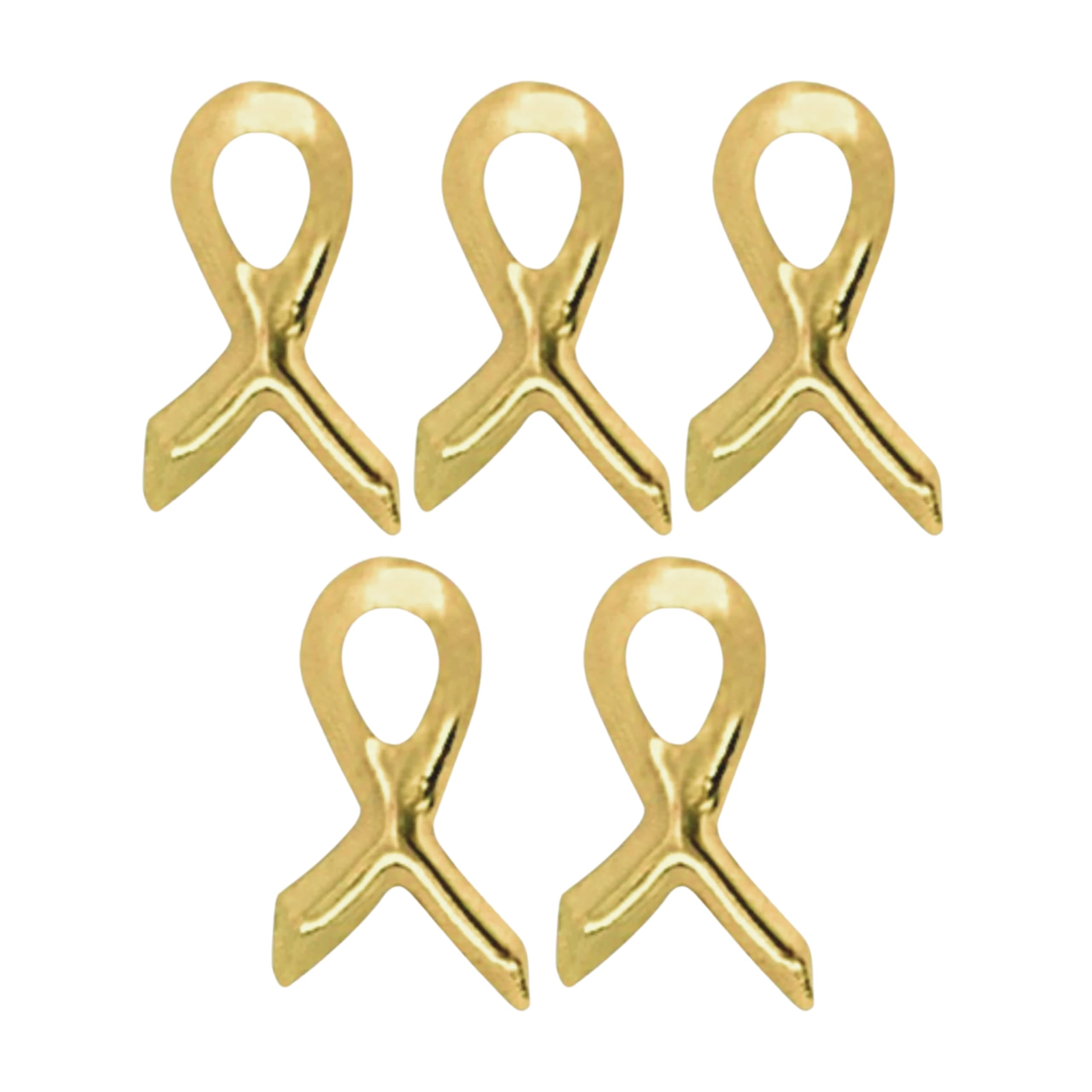 Childhood Cancer Awareness Wholesale Pack/Bulk Pins - Gold Ribbon/Butterfly Pins for Childhood Cancer Awareness - Perfect for Support Groups, Events, Gift-Giving and Fundraising