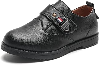 Boys Girls Dress Shoes Oxfords Formal Leather Shoes Wedding School Uniform(Toddler/Little Kid/Big Kid)