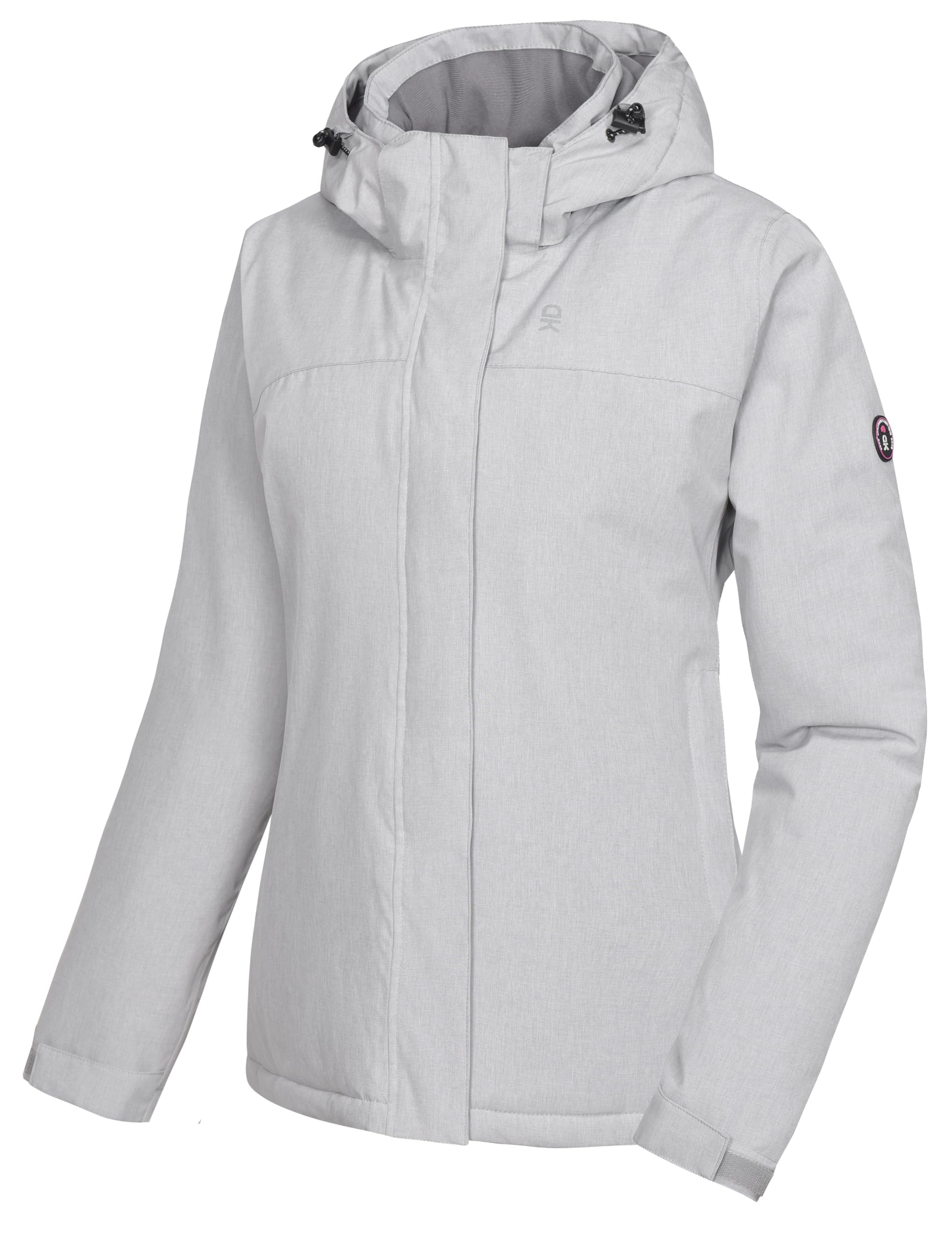 Little Donkey Andy Damen wasserdichte Regenjacke Leichte atmungsaktivem Regenjacke für Outdoor-Windbreaker zum Wandern