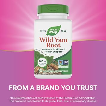 Wild Yam Root 100 Ship Overseas