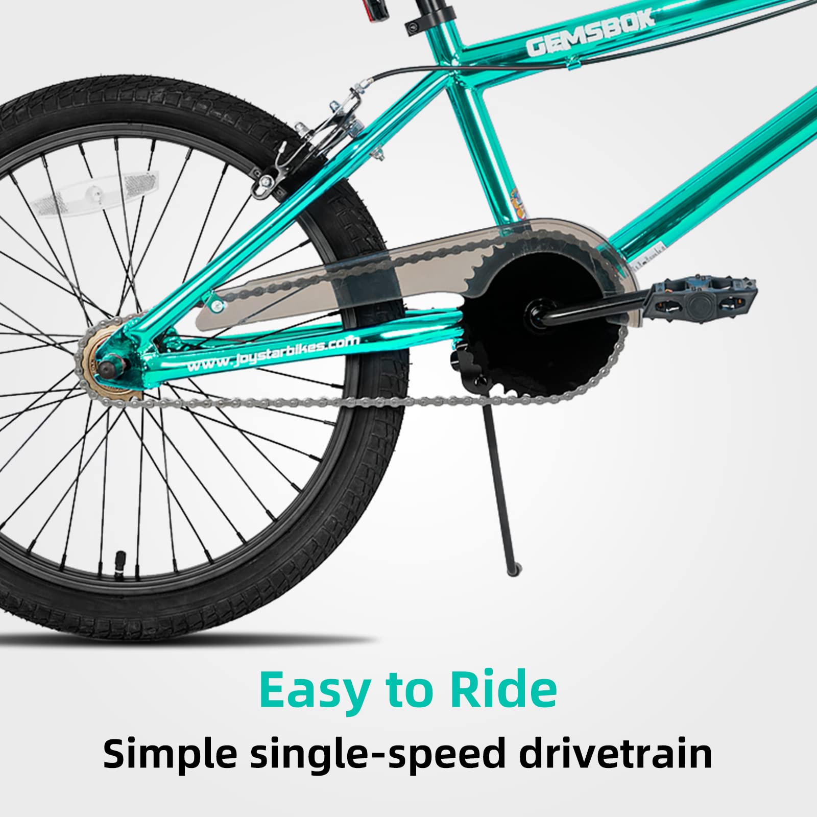 JOYSTAR BMX自転車 20インチ フリースタイル ジャイロブレーキ バトンホイール 子供用 大人用 キッズバイク 初心者向け かっこいい おし Amazon.co.jp: JOYSTAR Gemsbok 20インチ キッズバイク フリースタイル