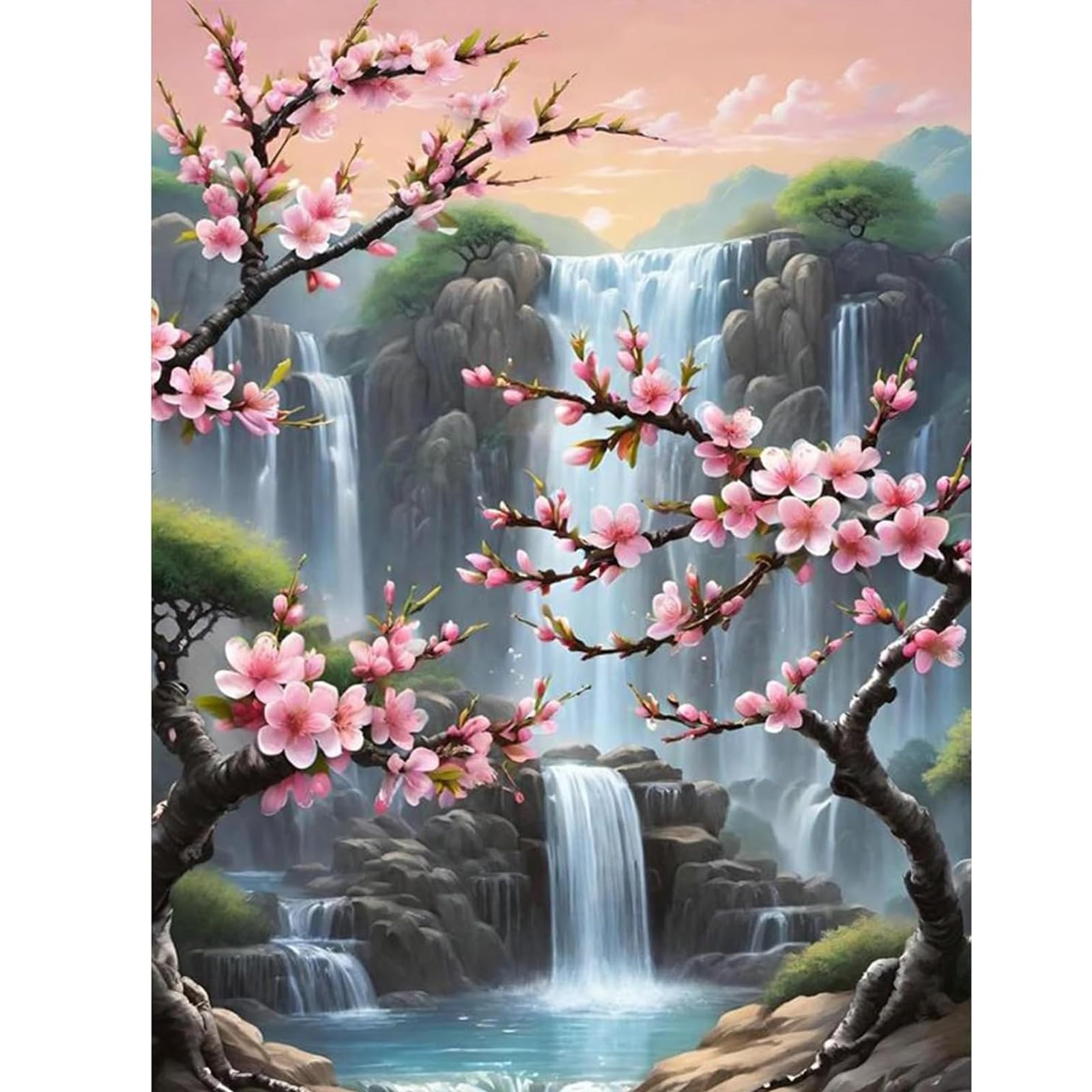 Hydrangea Diamond Painting Kit - Flowers Art for Adults -13