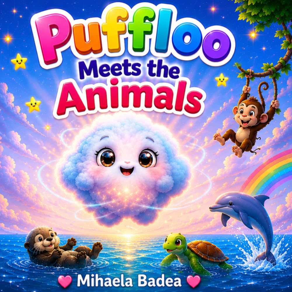 Puffloo Meets the Animals: A Fun Animal Discovery Book for Toddlers and Preschoolers Copy Title (Pufflo’s Adventures)