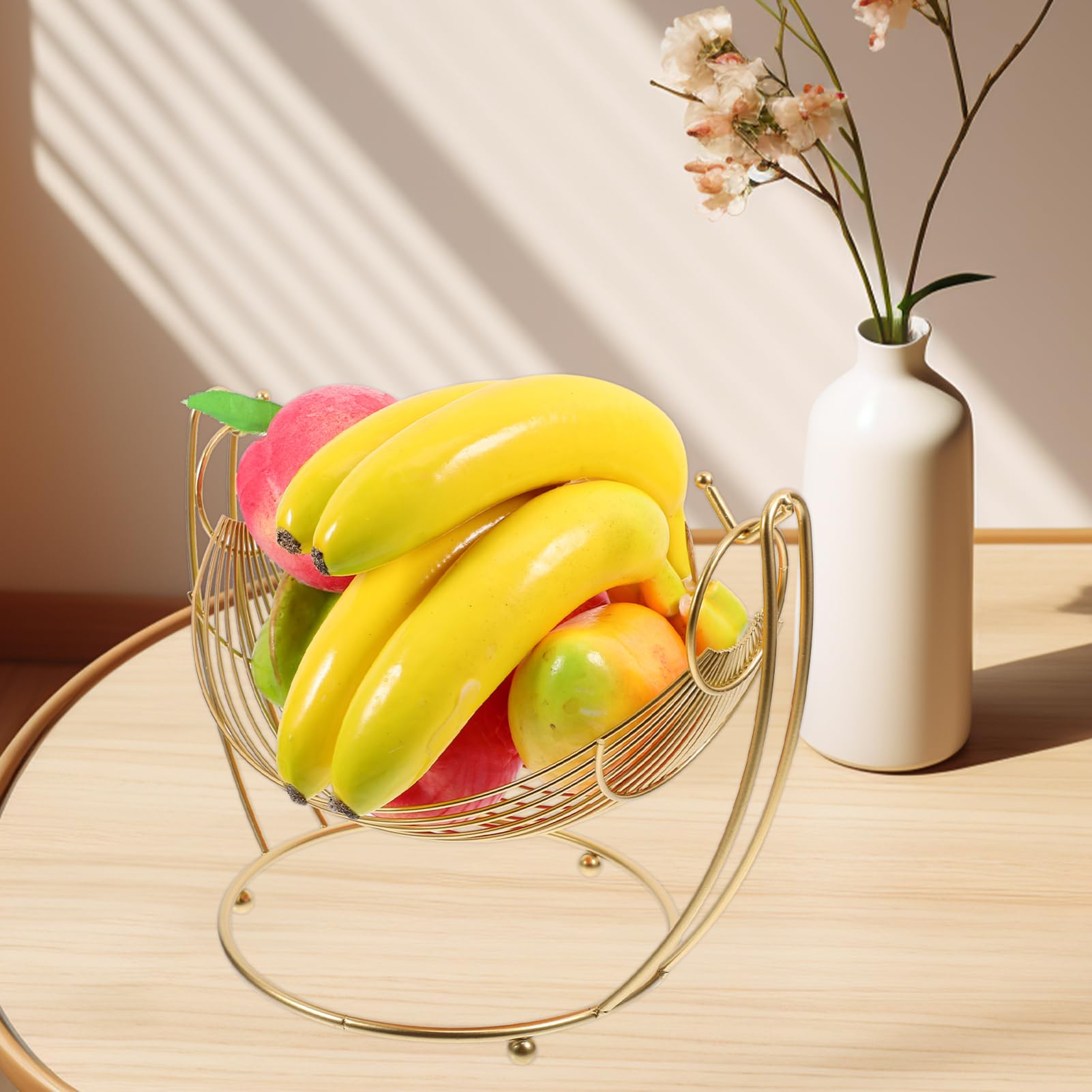 Alipis Metal Wire Obstkorb Skandinavisches Design Stabiler Drahtkorb Für Obst Snacks Und Platzsparend Und Leicht Für Küche
