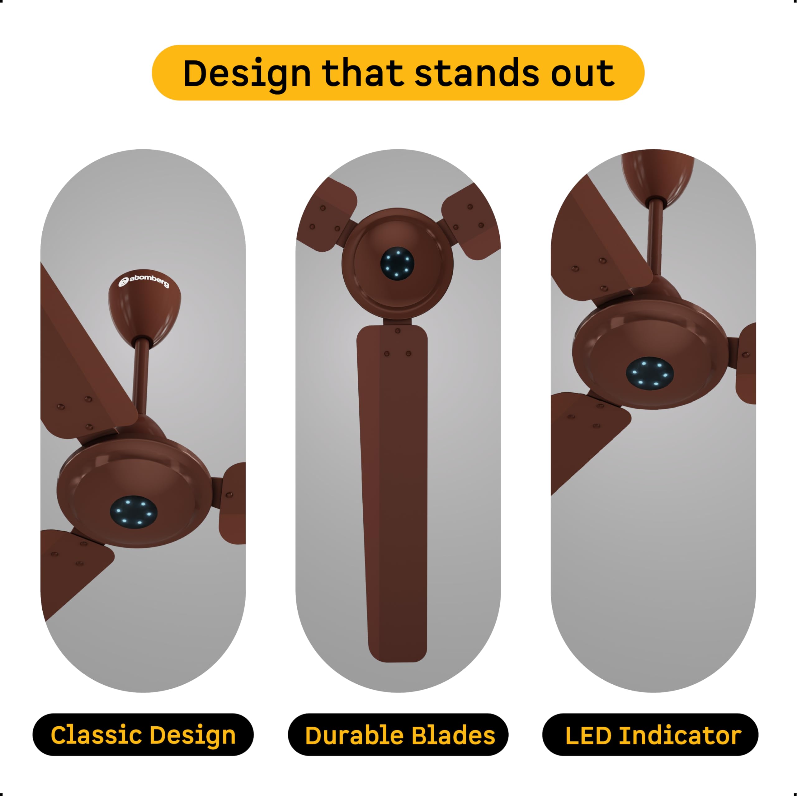 Atomberg Ikano Ceiling Fan - 5 Star Energy Efficient -2 Atomberg Ikano Ceiling Fan - 5 Star Energy Efficient -2