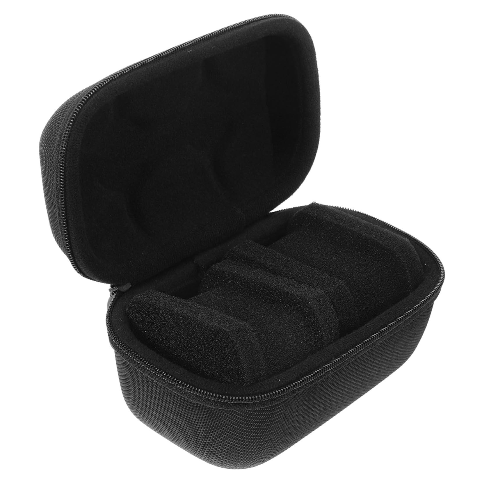 Veemoon Slot Portable Watch Case Zipper Watch Storage Box for Travel Durable Impact Resistant Design for Safe Storage