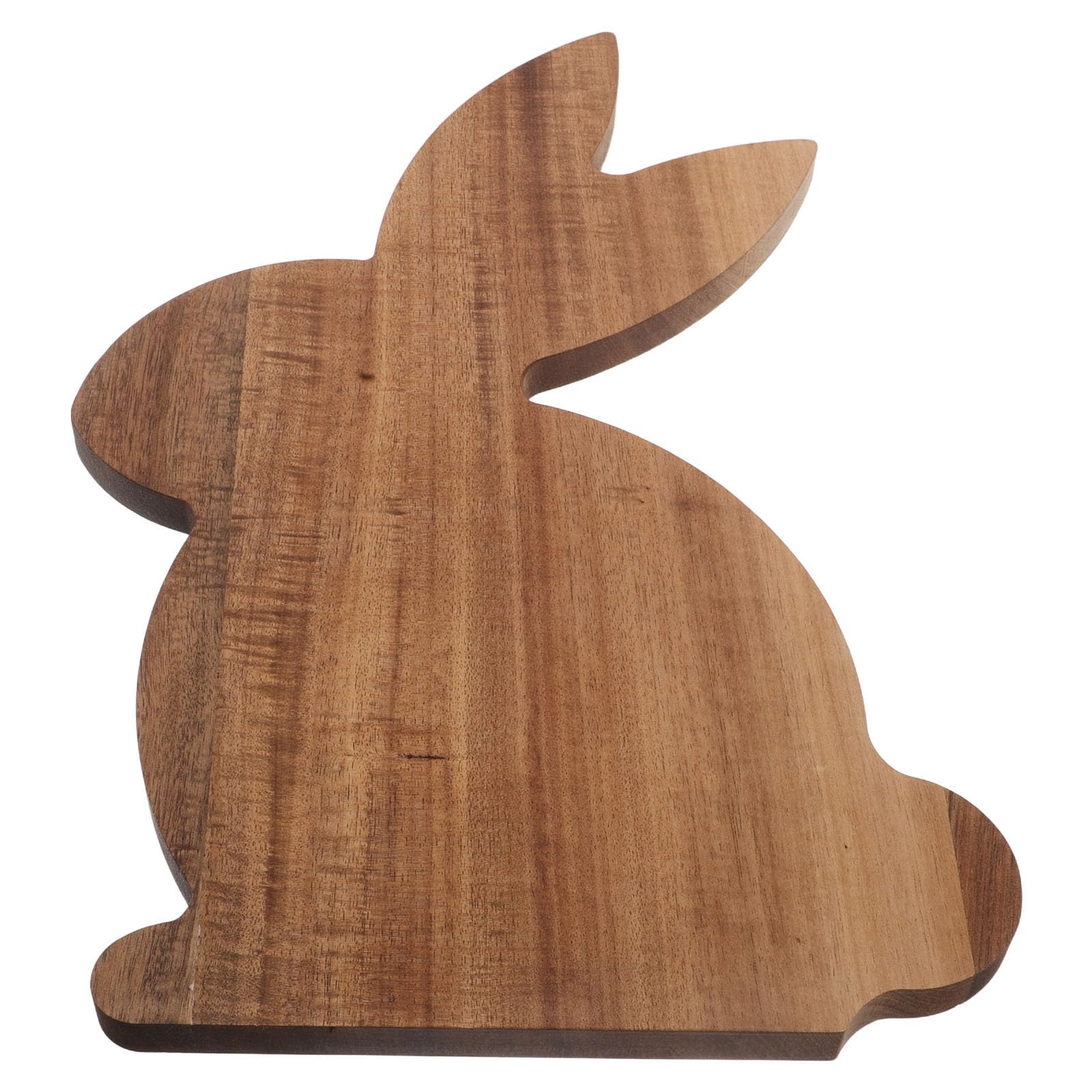 Plateau de service lapin en bois pour vos pique-niques de Pâques