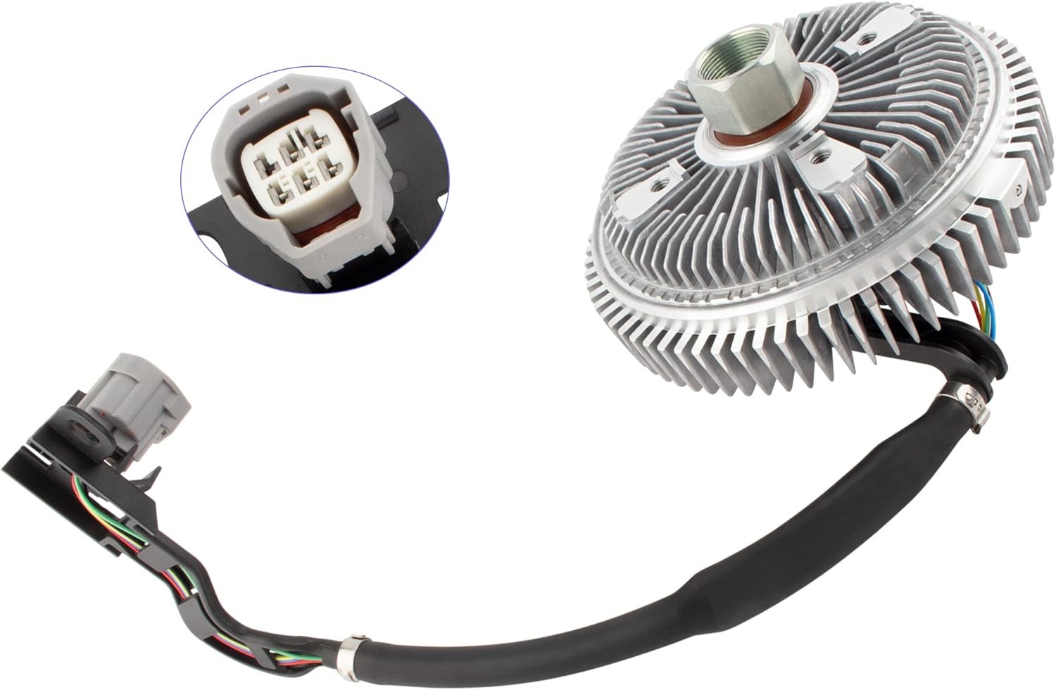 BOXI 3291 Electric Radiator Cooling Fan Clutch Fits for 2010 Dod-ge Ram 2500 3500/2011 2012 2013 RAM 2500 RAM 3500 RAM 4000 RAM 4500 RAM 5500 (6.7L Cummins Diesel) 68155609AB 326-00154