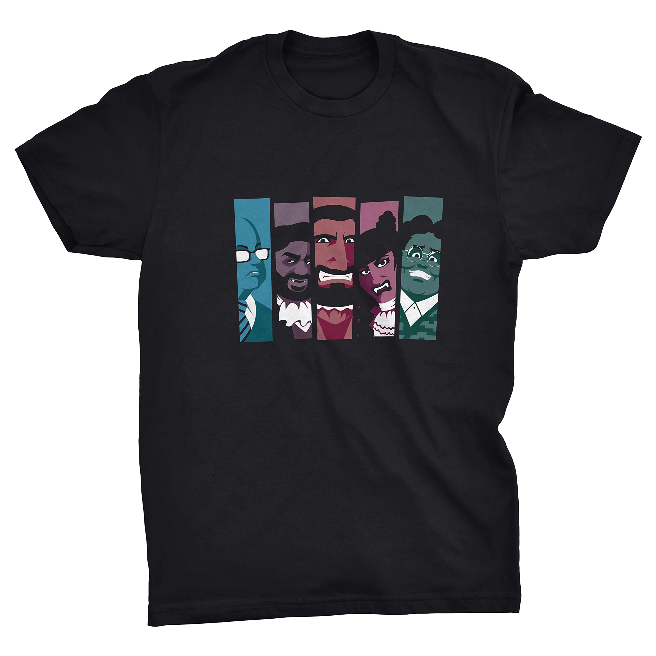 Viper Schwarz What We Do In The Shadows Characters T-Shirt (Black, 3XL)