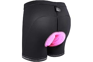 Sportneer Essential Womens Padded Bicycle Shorts