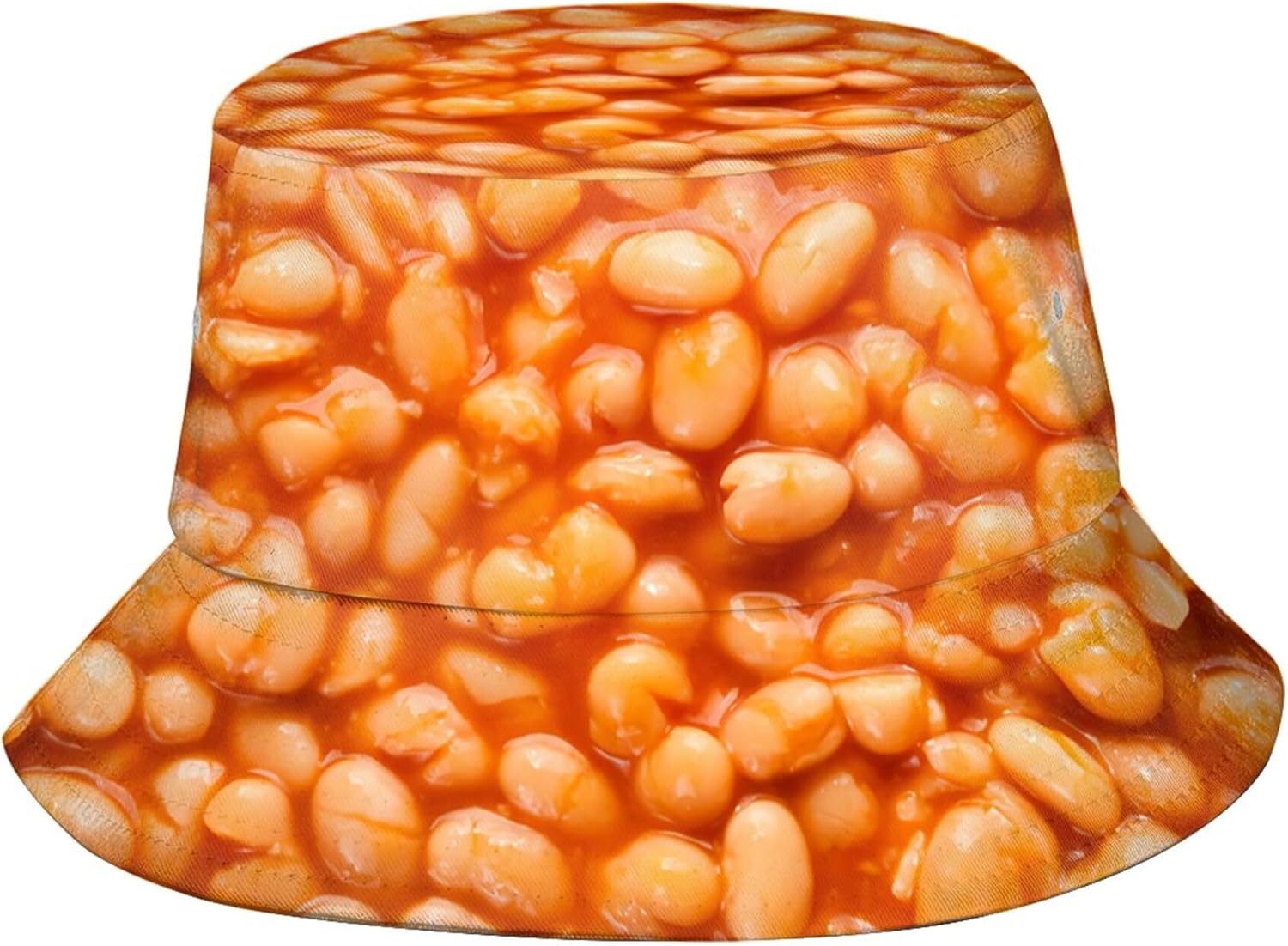 Funny Food Pattern Bucket Hat for Women Men Fashion Summer Fisherman Hat Outdoor Sun Caps