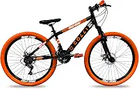 Colli Bike, Bicicleta Grau, Aro 26, Freios a Disco, 21 V, Alavanca Rapid Fire 3/7V, Pedivela Triplo Aço, Selim Colli C/Carrinho, Pedal Free Sport 9/16 Colorido, Pneus Coloridos, Guidão Downhill