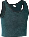 Women Transgender Tomboy FTM Pull On Closure Elastic Chest Binder Pullover Tank Top