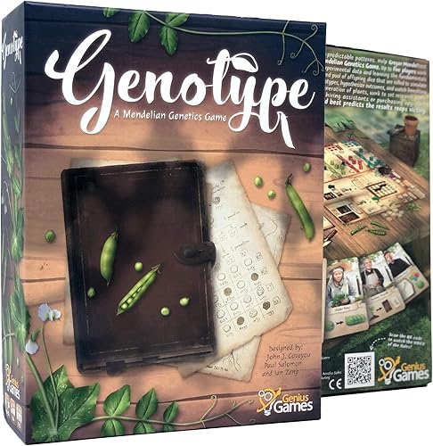 Genotype A Mendelian Genetics Game - Un juego de ciencia galardonado con el premio Mensa sobre genética, Punnett Squares y plantas de guisantes de