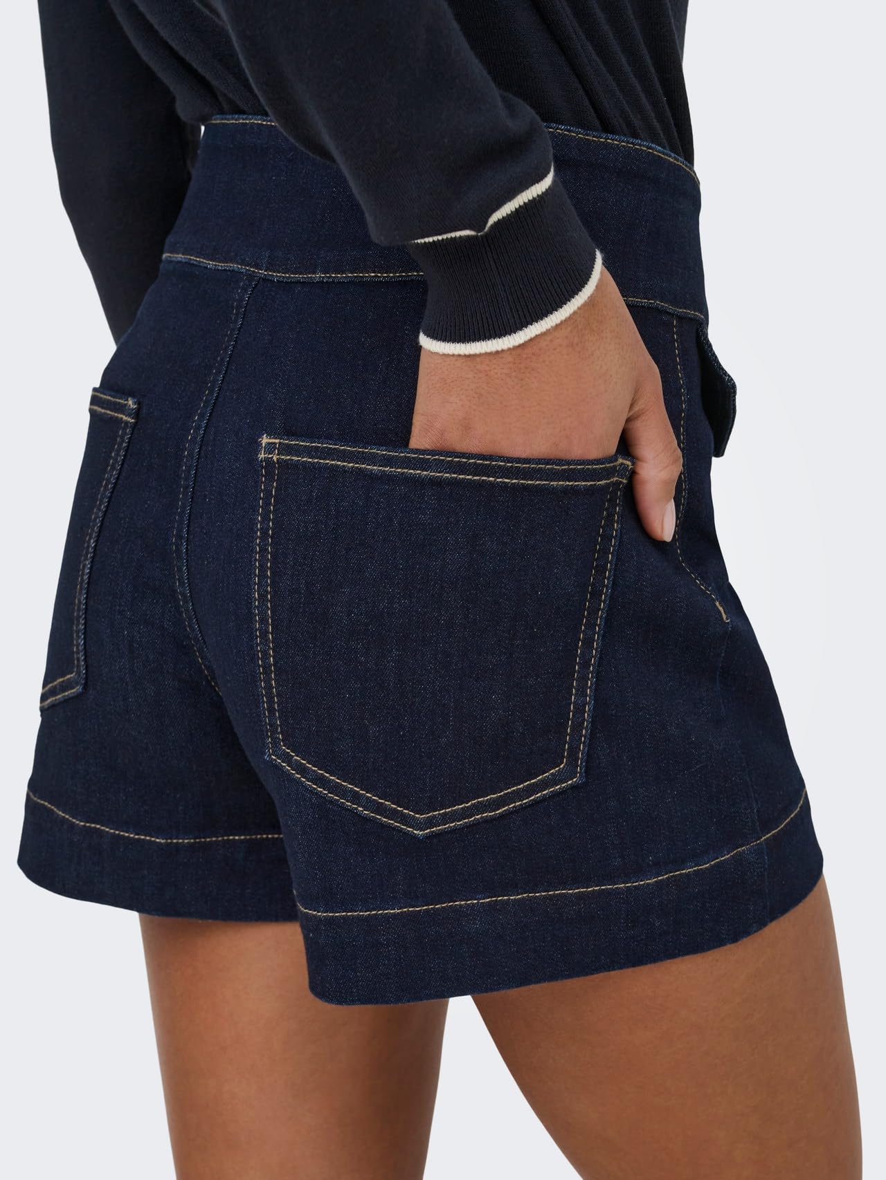 Only Onlemilia Hw Gold But DNM Shorts Noos - Onlemilia Hw Gold But DNM Short Noos - Smart Casual - Femme
