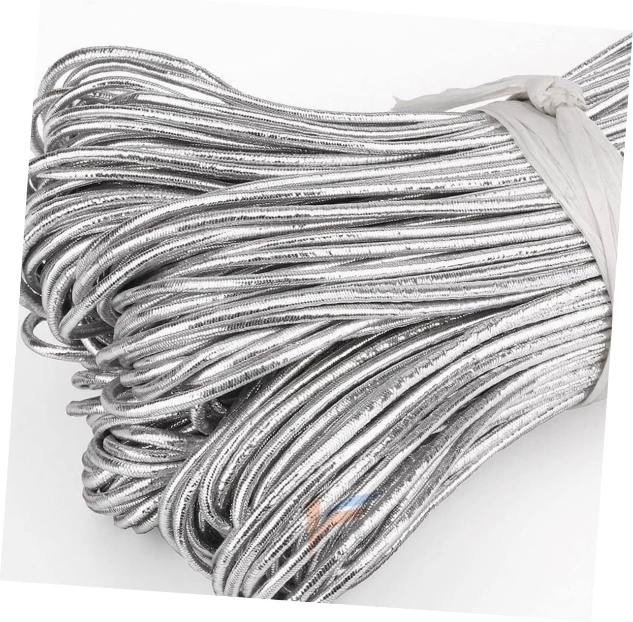 1roll Elastic Cord Silver Stretch Thread for Beading Jewelry Making Roll Flexible Great for Bracelets Necklaces and Craft Projects