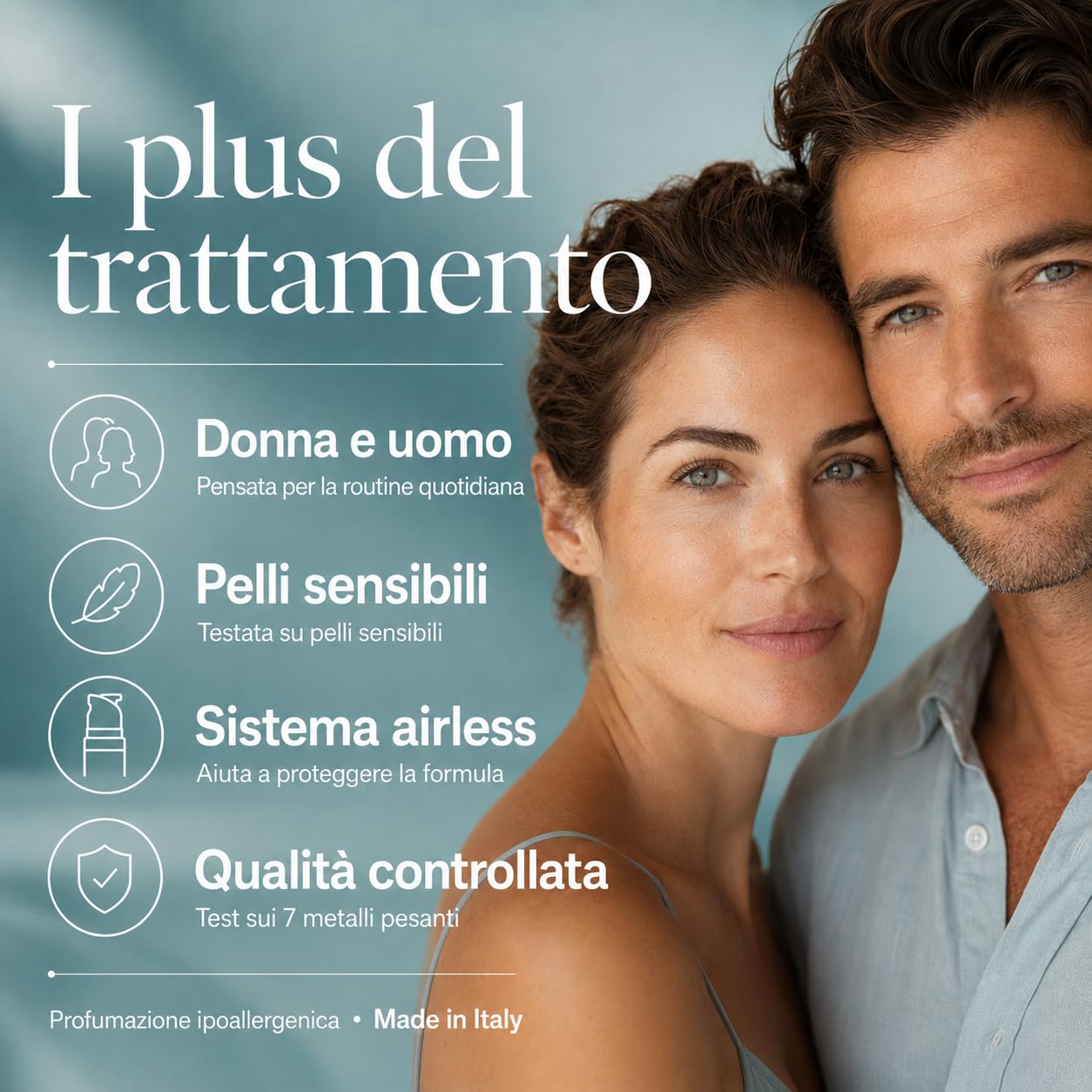 Intensive Lift+ Crema Viso con Bava di Lumaca, Collagene e Acido Ialuronico, Crema Viso Antirughe, Rimpolpante e Levigante, Skincare Idratante Viso per Pelli Miste e Mature, 50 ml