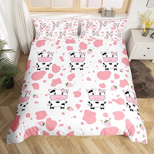 Miniatura 7 de Erosebridal Juego de ropa de cama de arte abstracto, funda de edredón en blanco y negro, funda de edredón geométrica a rayas, tamaño individual,