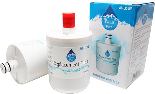 Paquete de 2 filtros de agua de repuesto para refrigerador LG LFX25974SB, compatible con LG 5231JA2002A, LT500P cartucho de filtro de agua para