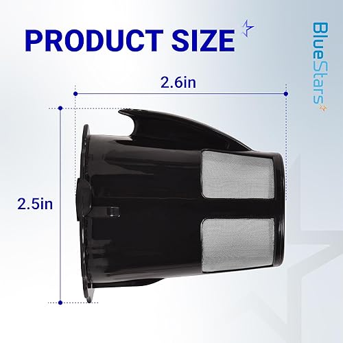 Miniatura 2 de BlueStars Paquete de 2 piezas de repuesto para café Keurig reutilizables 119367 para Keurig K Cups 2.0 Series