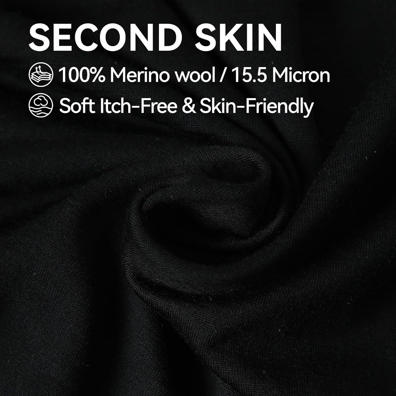 Men’s 100% Merino Wool Tank Top – 15.5Micron Base Layer Undershirt, Lightweight Breathable Vest for Hiking