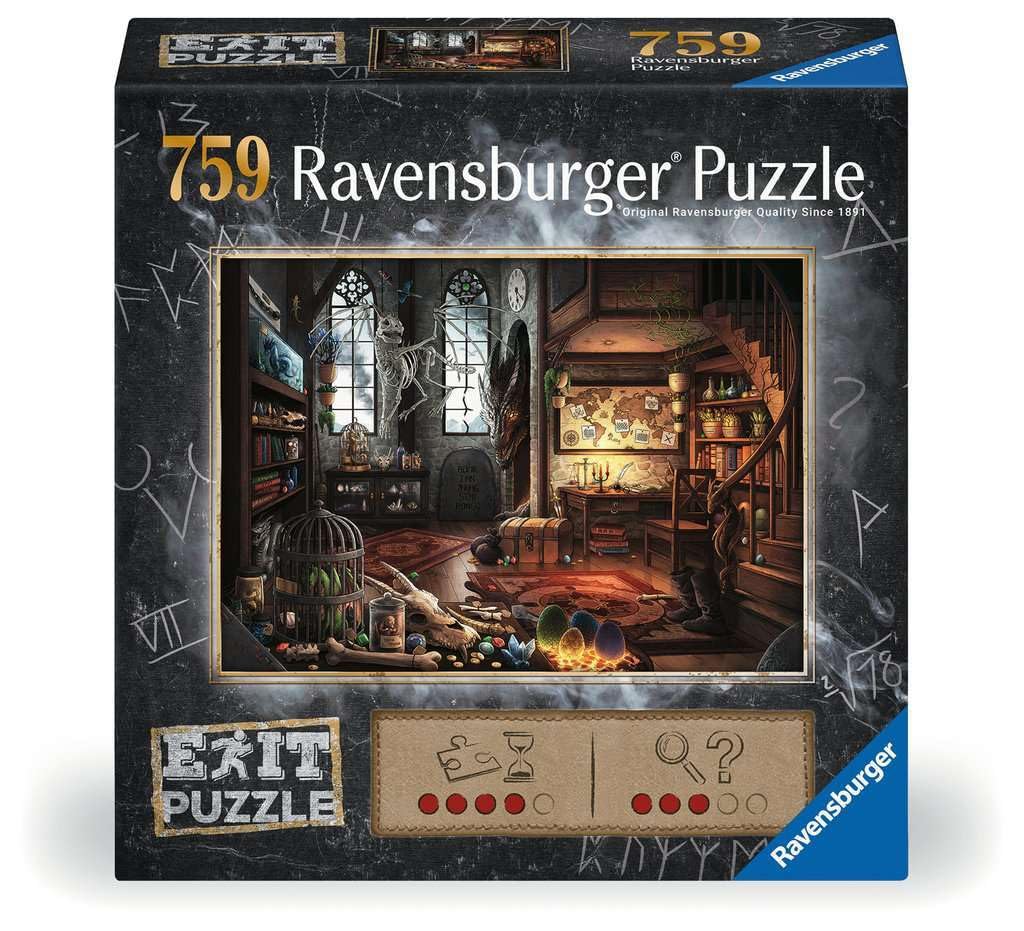 Ravensburger EXIT Puzzle 19954 in the Dragon Lab 759 Pieces