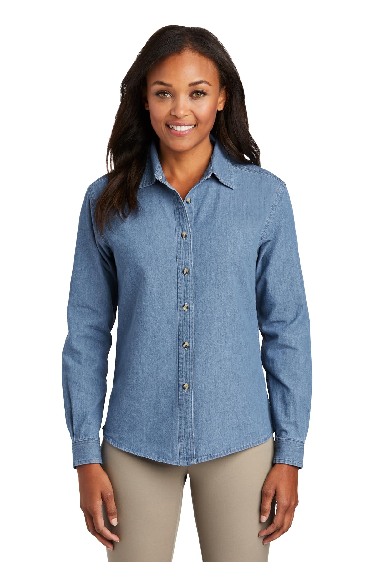 Port & Company Value Denim Shirt