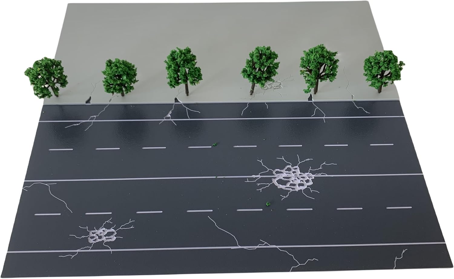 Mycity1:144, 1:100 Scale Urban Scene, Destroyed Buildings and Roads,Handmade Scene Layout (1/100)