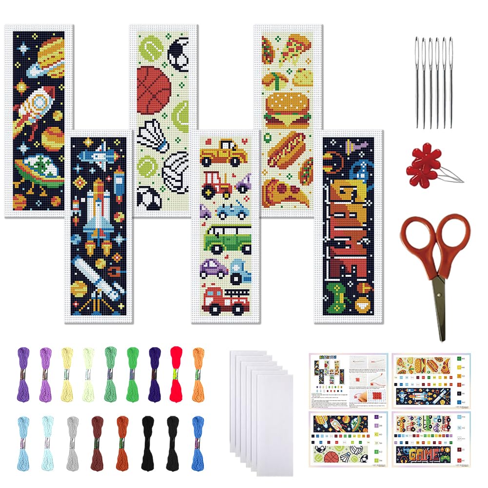 FREEBLOSS Dragon Bookmark Kit - Cross Stitch Embroidery -11 FREEBLOSS Dragon Bookmark Kit - Cross Stitch Embroidery -11