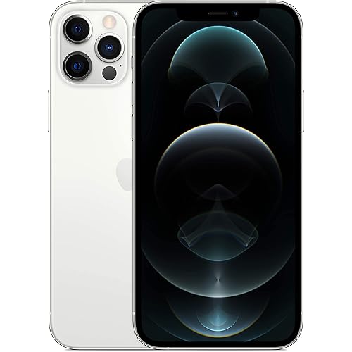 Apple iPhone 12 Pro, 128GB, Silver - T-Mobile (Renewed)