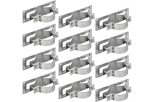 12 Pack of Heavy Duty Fence Post Brace Brackets