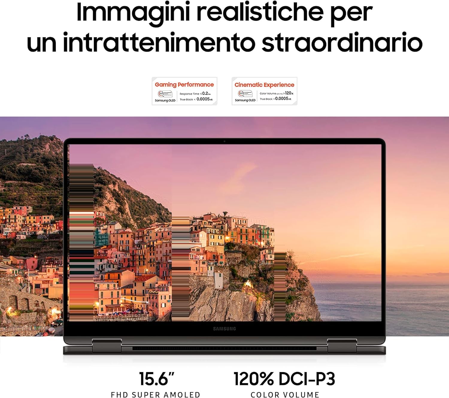 Samsung Galaxy Book3 360 Laptop, 13.3" Super AMOLED, S Pen, Intel EVO, Intel Core i7-1340P 13th gen, 16GB RAM, 512GB SSD, Windows 11 Home, Graphite [Versione italiana]