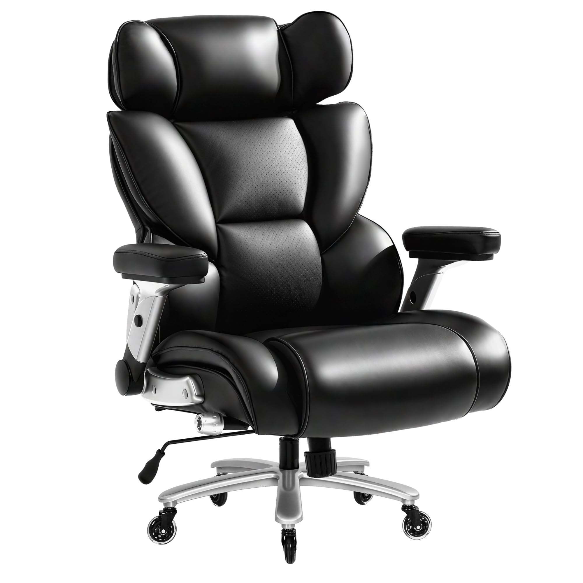 FLEXISPOT 600lbs Big and Tall Office Chair for Heavy People Heavy Duty Computer Desk Chair with Dynamic Lumbar — view 3