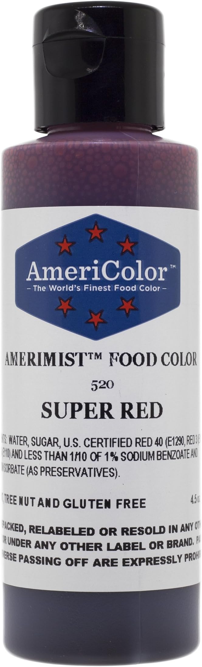 Amazon.com: AmeriColor Amerimist Air Brush Food Color 4.5 Ounce Set, 12 ...