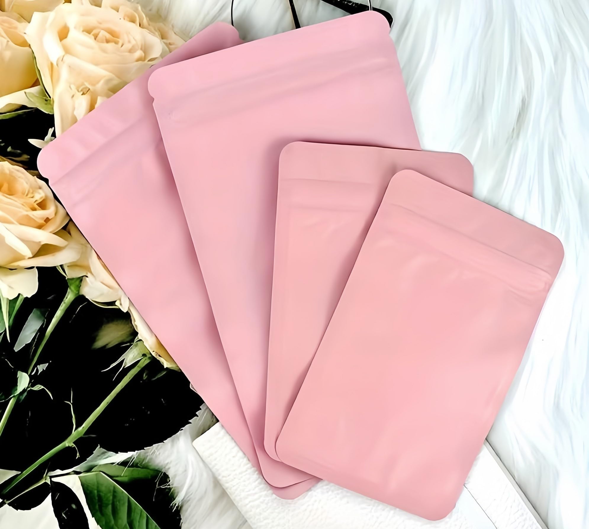 Sacchetti Antistatici Rosa Con Chiusura Zip, Spessore 4 Mil, Misure Varie 2.5x3 Fino A 8, Richiudibili, Marca Pack1, Nuovi - Foto 2