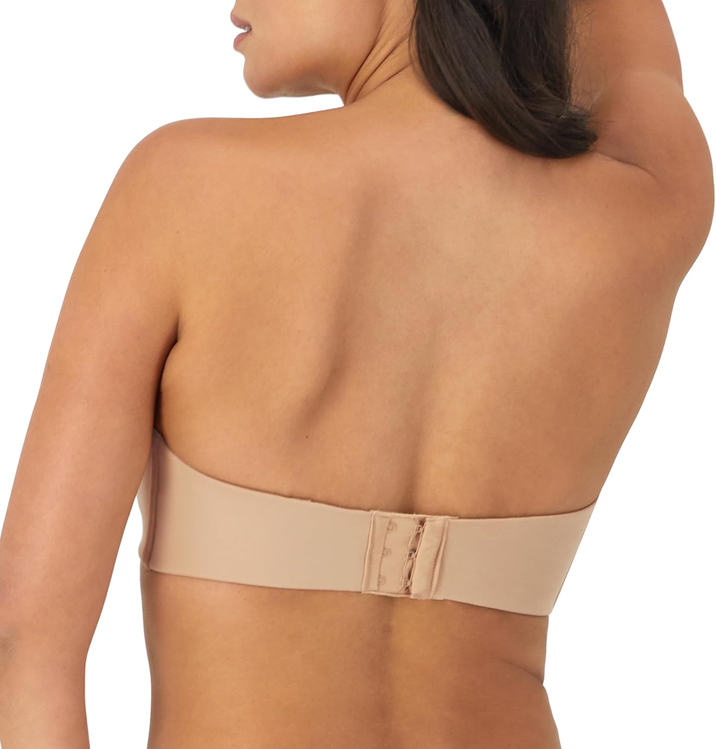 Bali Women's Minimizer Strapless Bra, Lilyette Seamless Underwire Minimizer Bra, Wide Convertible Straps, No Slip - Image 3