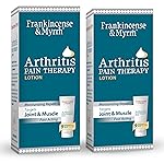 Frankincense and Myrrh Arthritis Pain Reliever Therapy Lotion - Topical Arthritis Pain Relief Cream and Hydrating Skin Repair, Body Relief for Sciatica, Knee, Back, Joints, Neck, Hands, 3 Oz - 2 Pack