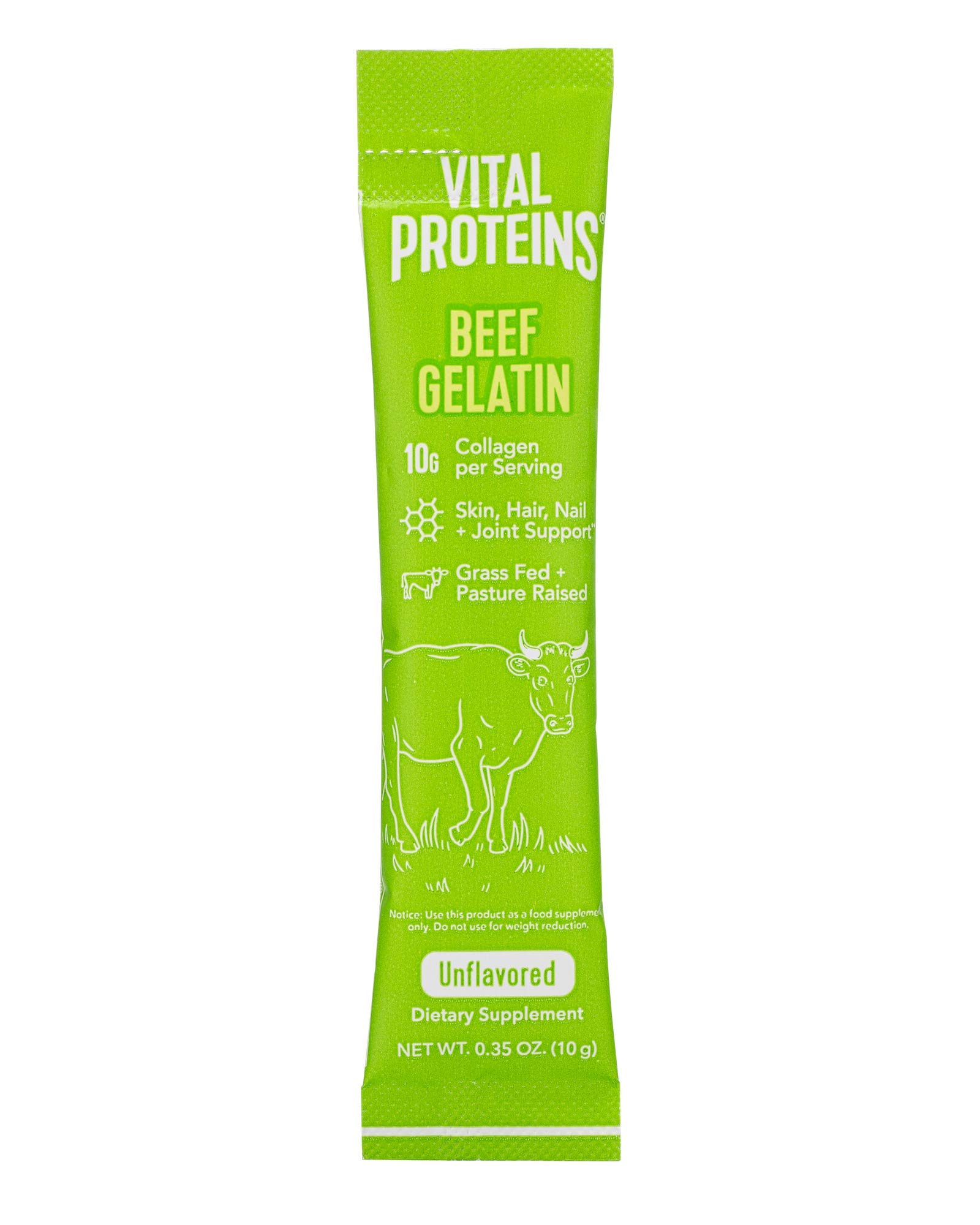 Buy Vital Proteins Beef Gelatin Powder, PastureRaised, GrassFed Beef