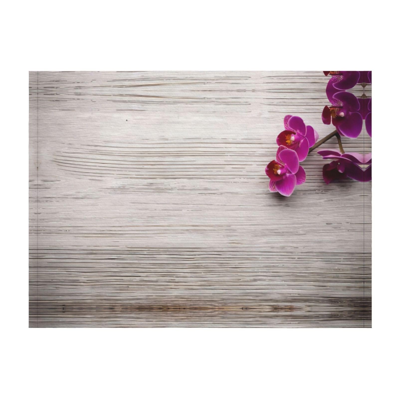 Couverture climatisée orchidée idéale pour vos soirées canapé