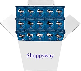 Doritos Tortilla Chips, Reduced Fat Cool Ranch, 1 oz (Pack of 15), Bundled By Shoppyway