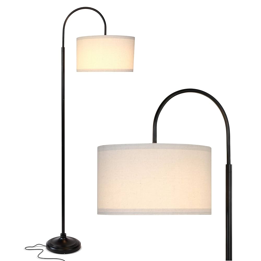 Brightech Nora Bright Arc Tall Lamp, Contemporary LED Floor