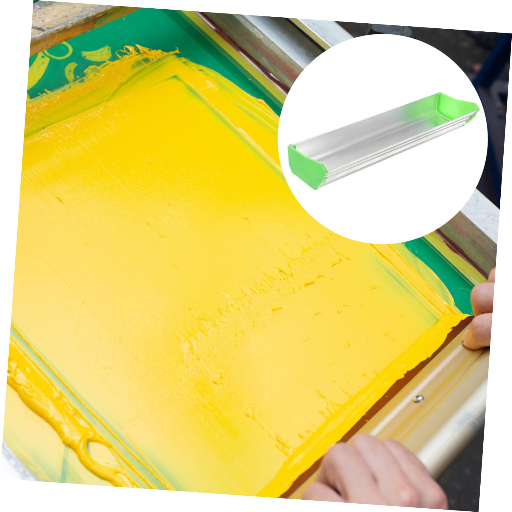 ERINGOGO Aluminum Sizing Machine Emulsion Scoop Durable Tool Easy to Store Random Color