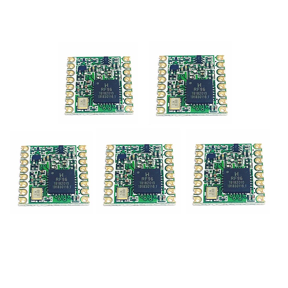HopeRF RFM95W 915Mhz LoRa1276 RF Transceiver Module, SX1276 Chip Compatible X 5 PCS