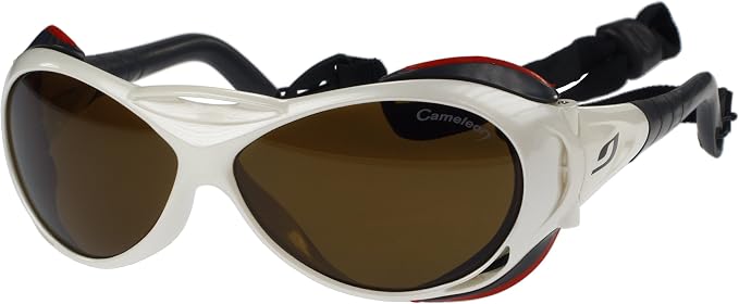 Occhiali da sole Julbo Explorador J326511, Bianco, Cameleon Anti-nebbia,  lenti fotocromatiche polarizzate, medie dimensioni : Amazon.it:  Abbigliamento
