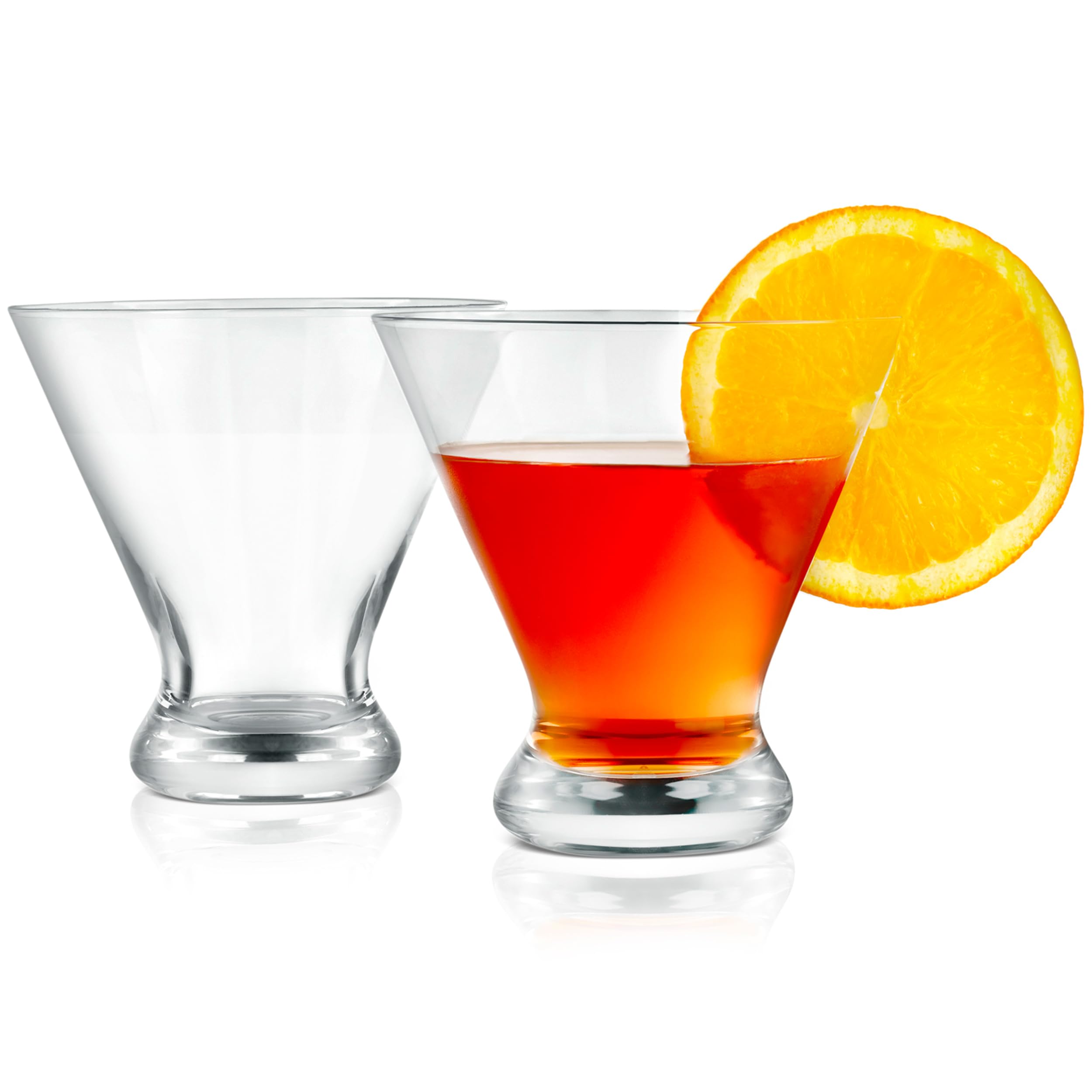 Verres à whisky soufflés à la main NutriChefKitchen NGLMT2 | L'élégance du cristal pour dégustation